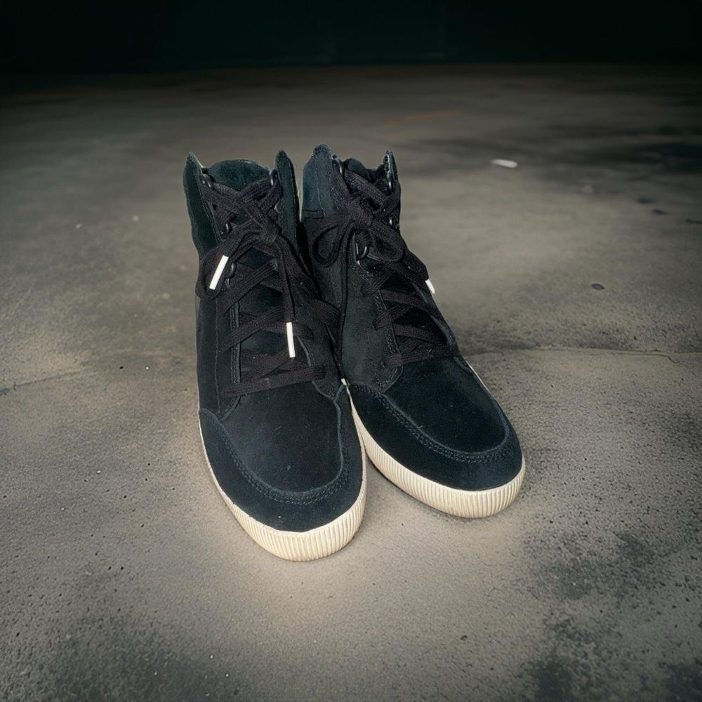 Sorel Out n about wedge black bootie size 7.5‎ waterproof